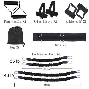 PUNCH BOOSTER™ Full Body Training Resistance Belt Band Set (150LBS) Limited 54% OFF