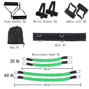 PUNCH BOOSTER™ Full Body Training Resistance Belt Band Set (150LBS) Limited 54% OFF