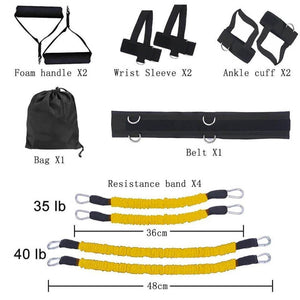 PUNCH BOOSTER™ Full Body Training Resistance Belt Band Set (150LBS) Limited 54% OFF