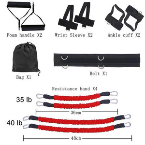 PUNCH BOOSTER™ Full Body Training Resistance Belt Band Set (150LBS) Limited 54% OFF