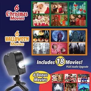 Horror™ Window Wonderland Movie Projector（12 Videos included) Limited 50% OFF - Trending Product US