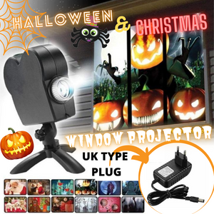 Horror™ Window Wonderland Movie Projector（12 Videos included) Limited 50% OFF - Trending Product US